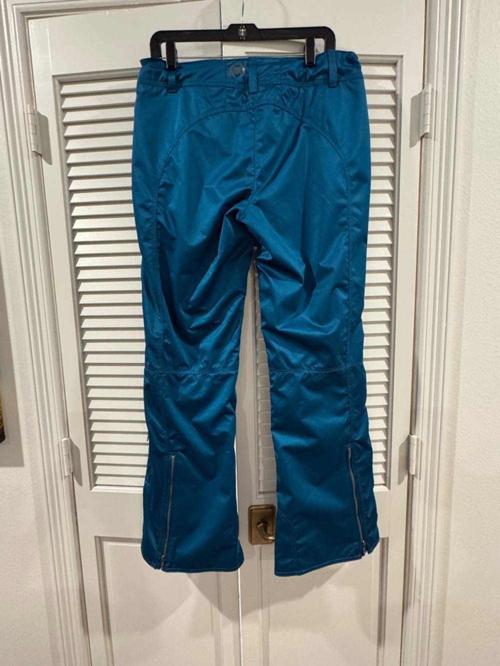 Obermeyer Teal Blue Waterproof Ski Pants - Picture 4 of 8